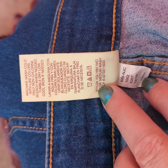 Upcycled Tye Dye Skirt - Picture 4 of 7